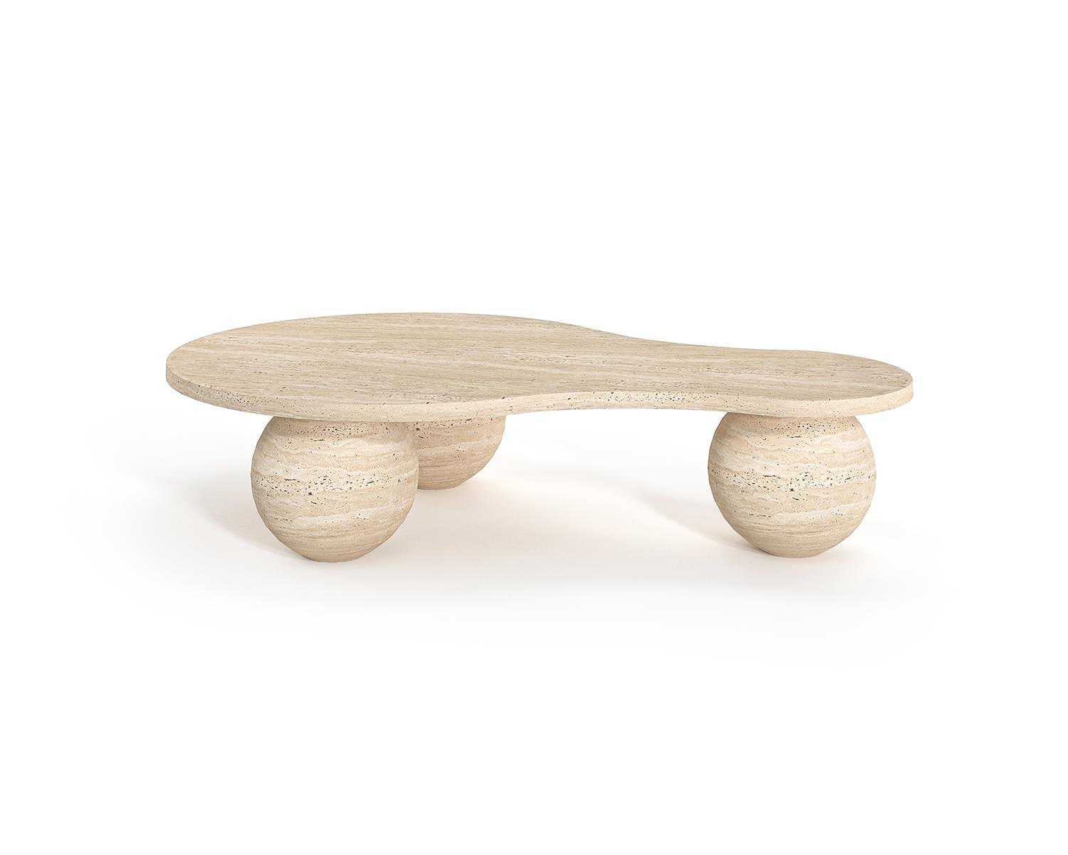 Travertine Coffee Table